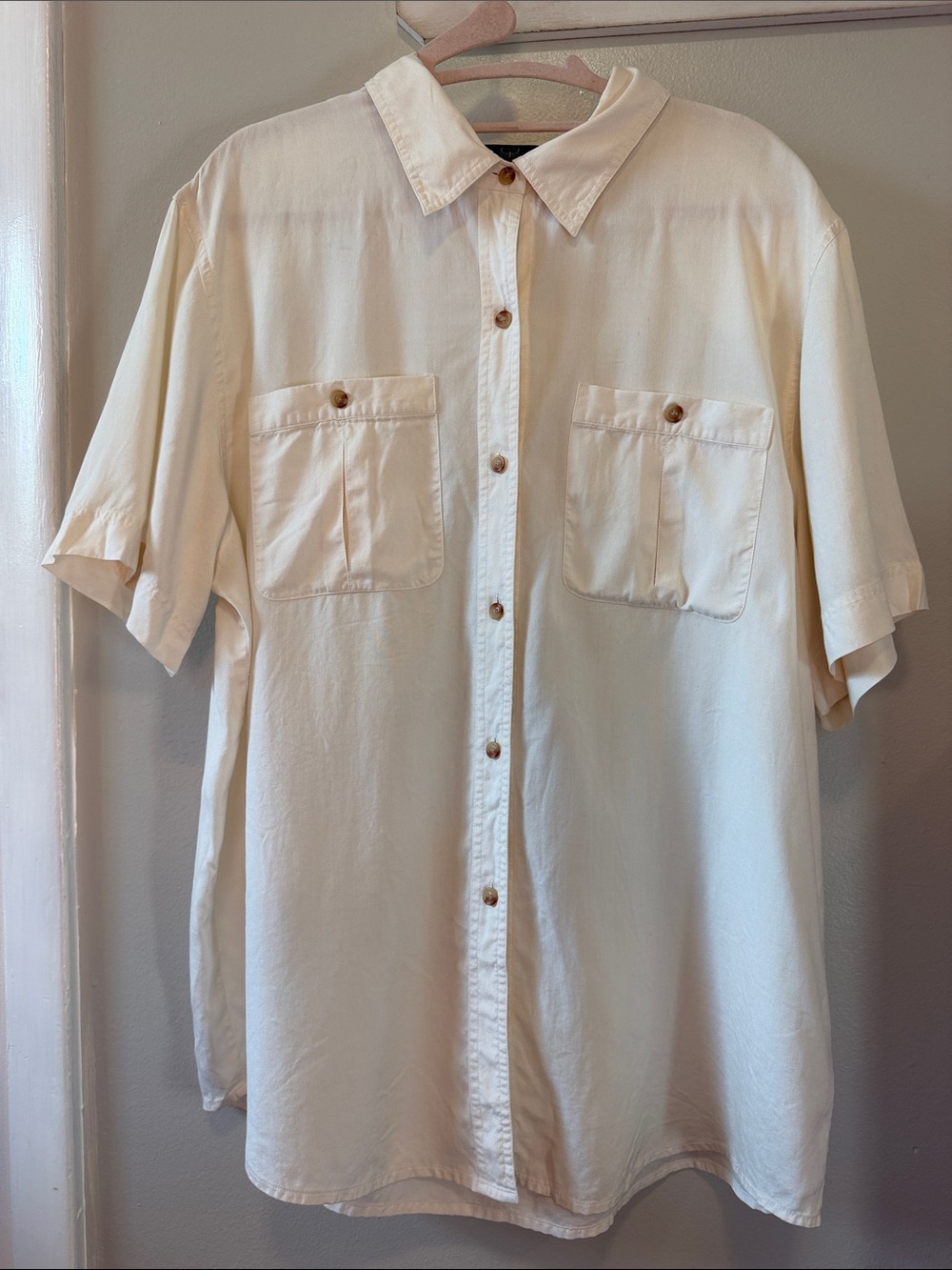 Orvis White Silk Women's Skirt - Cream XL